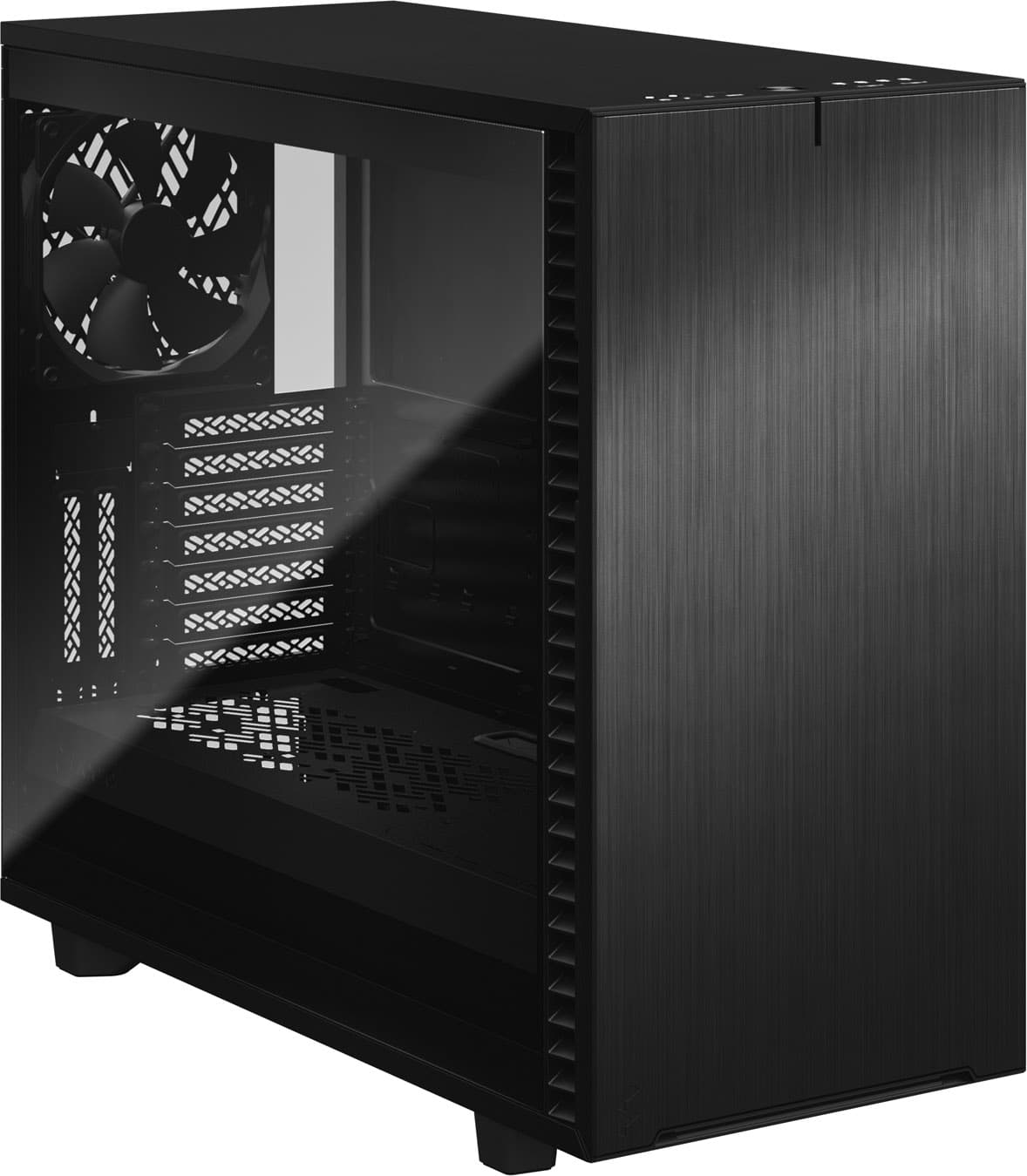 Fractal Define 7 Mid Tower E-ATX Case in Black with Dark Tint Tempered Glass