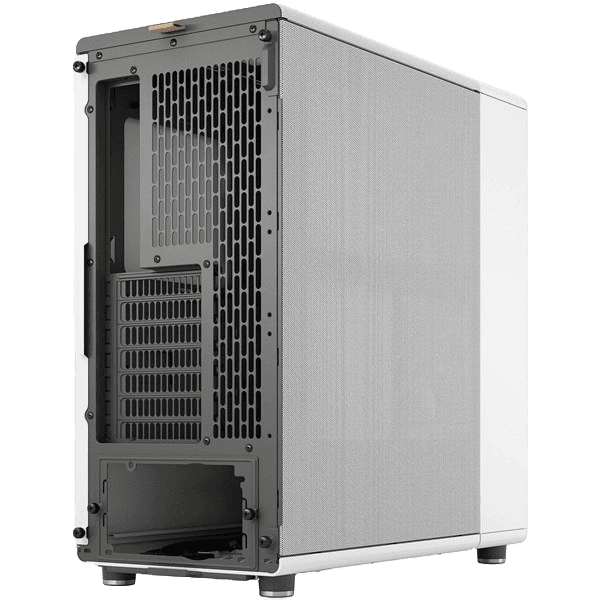 Fractal Design North Mid Tower ATX Case in White, Mesh Side