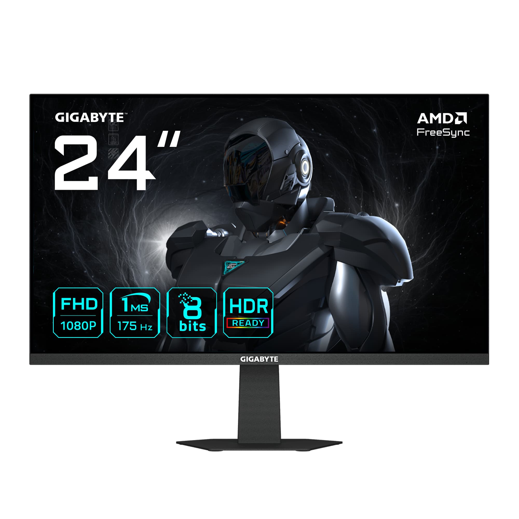 GIGABYTE GS24F14A 24" FHD 144Hz (175Hz OC) 1ms A-Sync HDR10 Widescreen Gaming Monitor
