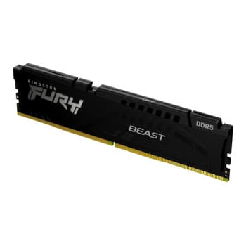 Kingston Fury Beast 8GB (1x8GB) DDR5 5600MHz C40 Memory Module - Black - KF556C40BB-8