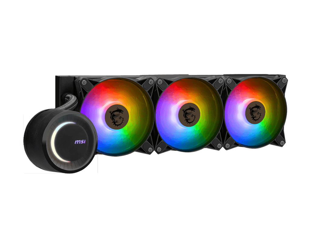 MSI MAG CoreLiquid E360 Black 360mm PWM AIO Liquid Cooler- COO-MSI-00685