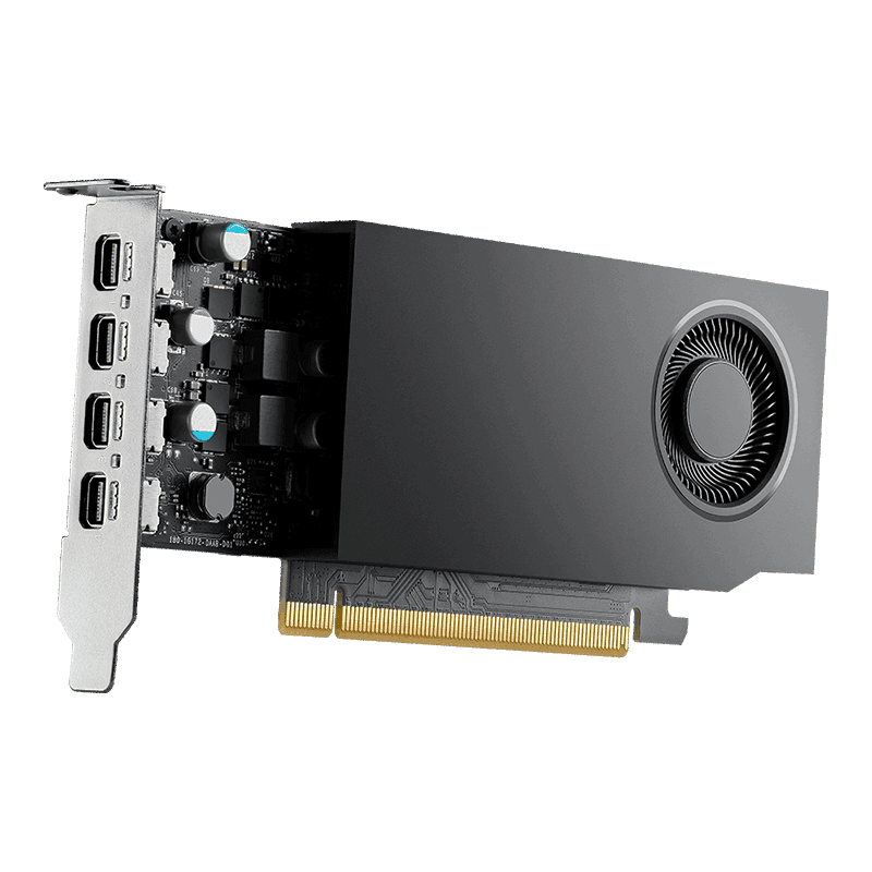 PNY Nvidia A400 4GB GDDR6 Low Profile PCI-Express Graphics Card - OEM