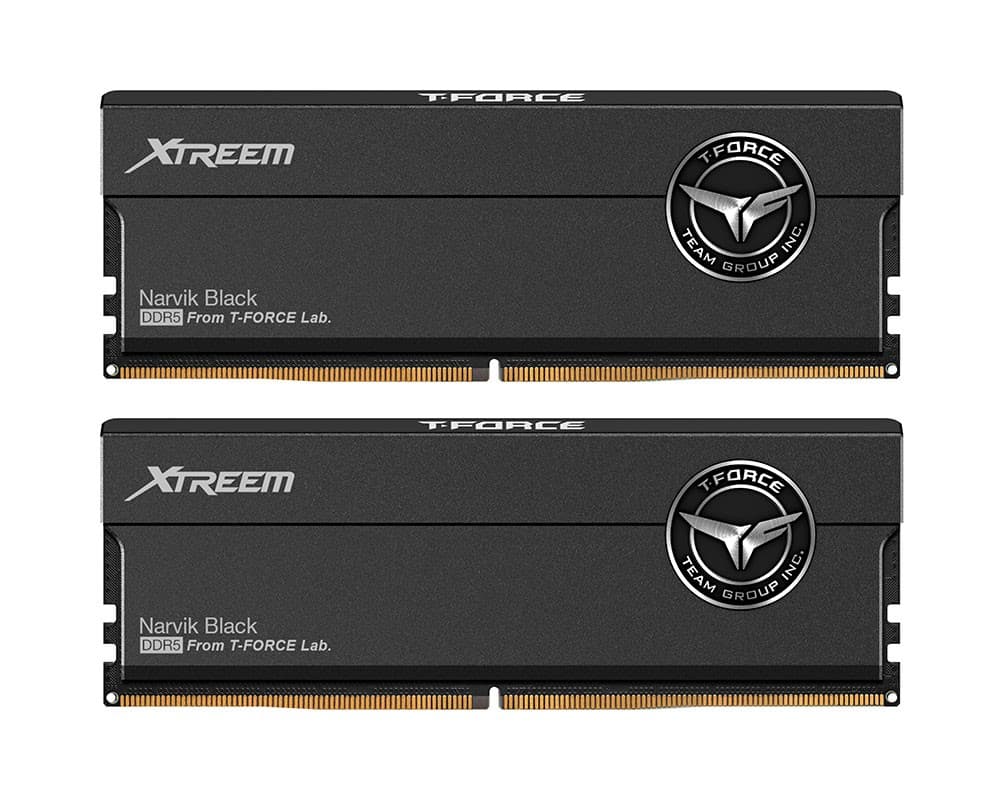 TeamGroup Xtreem EXPO/XMP 48GB (2X24GB) DDR5 PC5-44800C38 8000MHz Dual Channel Kit - Black