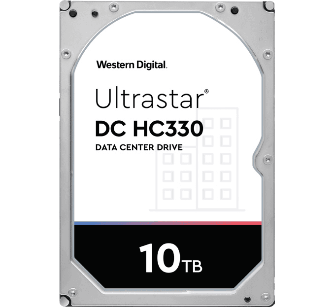 WD Ultrastar DC HC330 10TB 3.5 inch SATA III 7200rpm 256MB Cache TCG Encryption Internal Hard Disk Drive