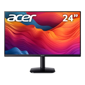 Acer KB242Y P0bi 23.8" Full HD VA LED 144Hz 1ms AMD FreeSync ZeroFrame Design Monitor - Black