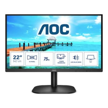 AOC 22" 22B2H/EU 1920x1080 VA 75Hz 4ms Widescreen Gaming Monitor