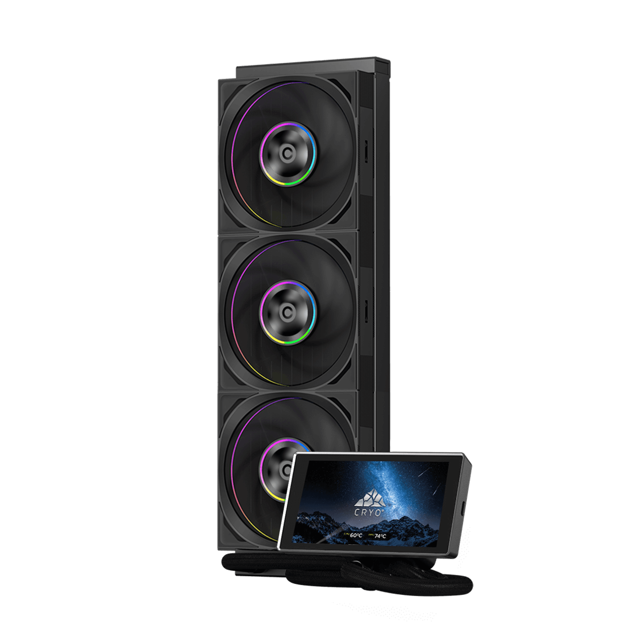 Chillblast Cryo Storm 360 ARGB AIO Cooler + Cryo Display 5" Screen