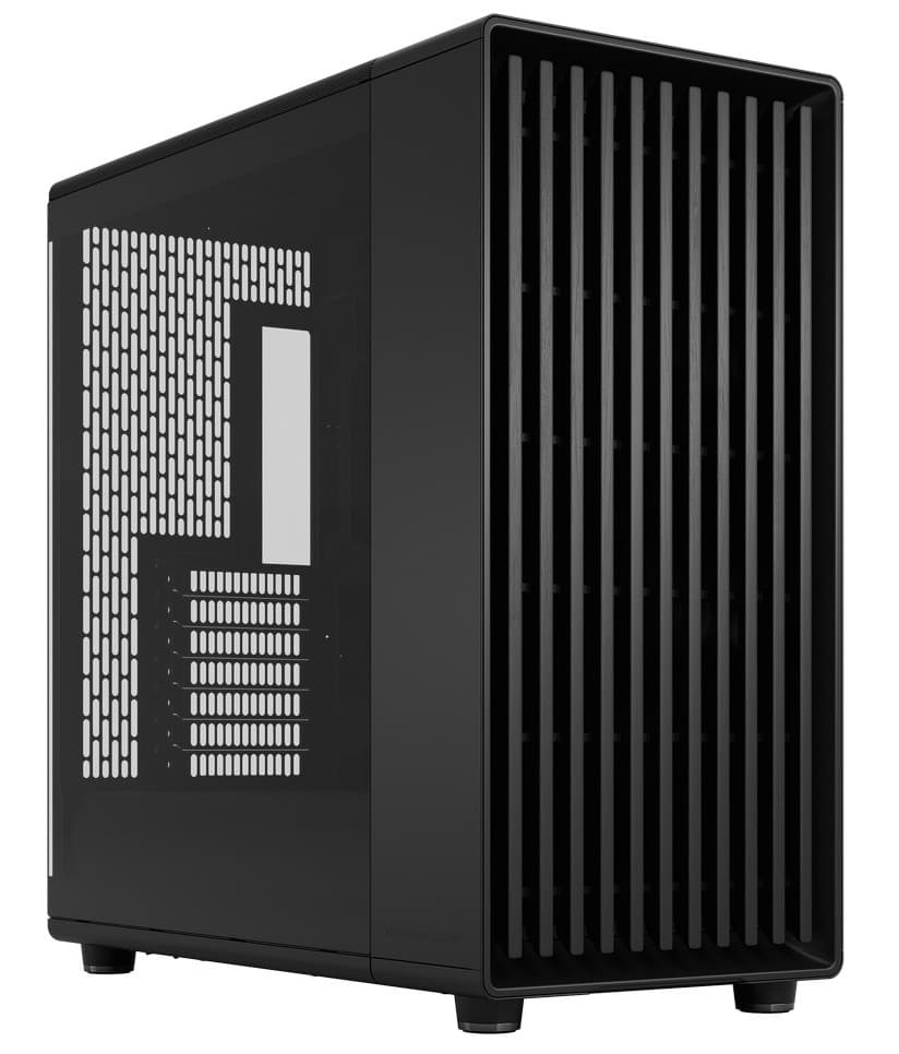Fractal Design North XL Momentum Edition Full Tower PC Case – Black, Mesh Front, Tempered Glass, E-ATX Support, High-Airflow - FD-C-NOR1X-07