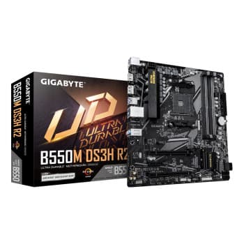 Gigabyte B550M DS3H R2 AMD AM4 Ryzen B550 Micro ATX DDR4 Motherboard