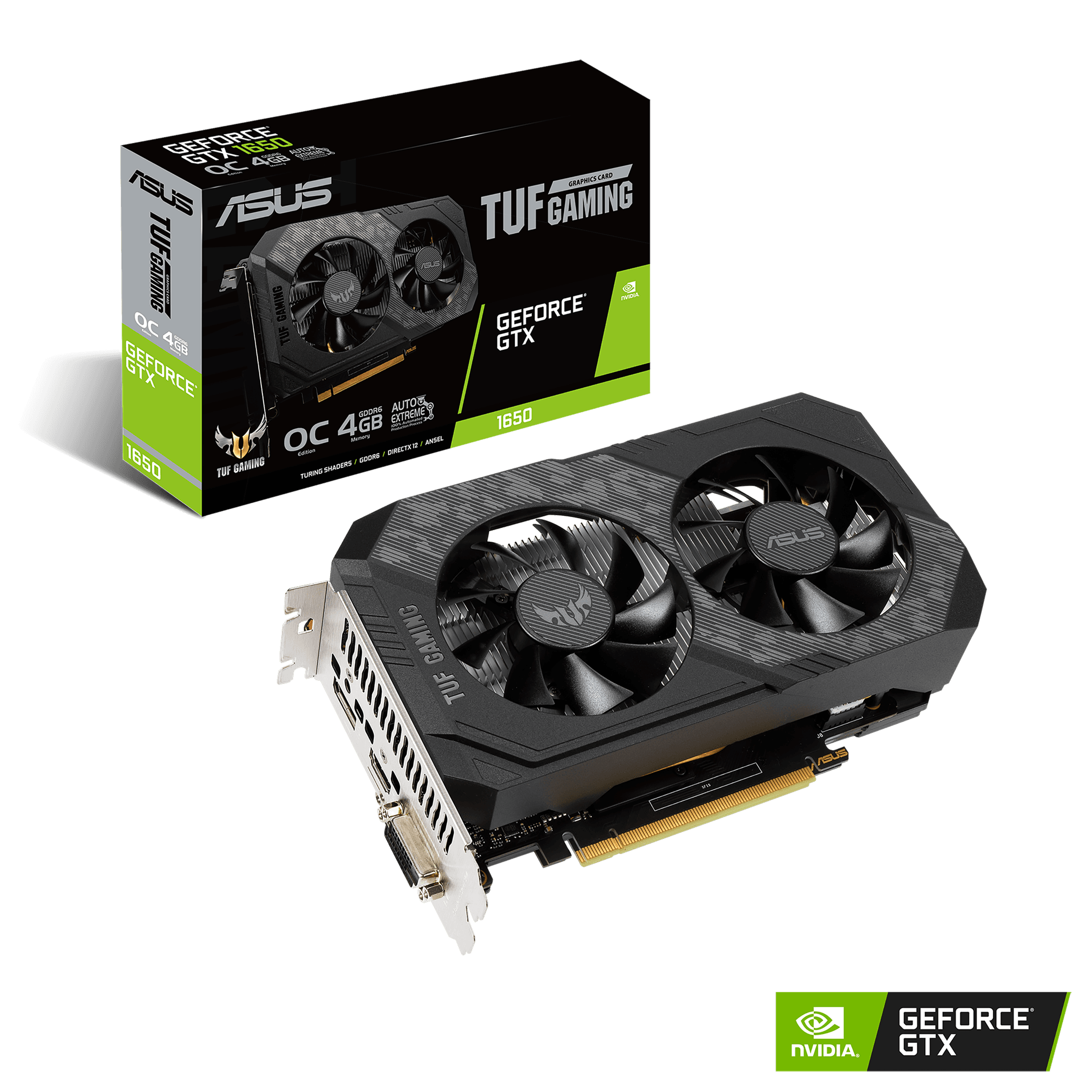 ASUS GeForce GTX 1650 G6 TUF GAMING OC P