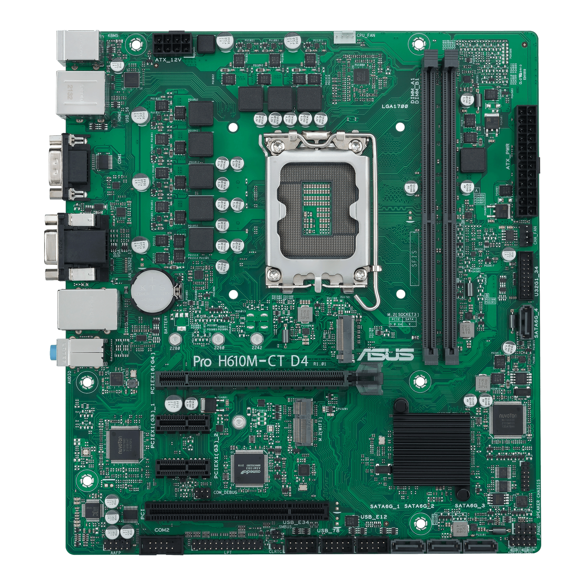 Asus PRO H610M-CT D4-CSM