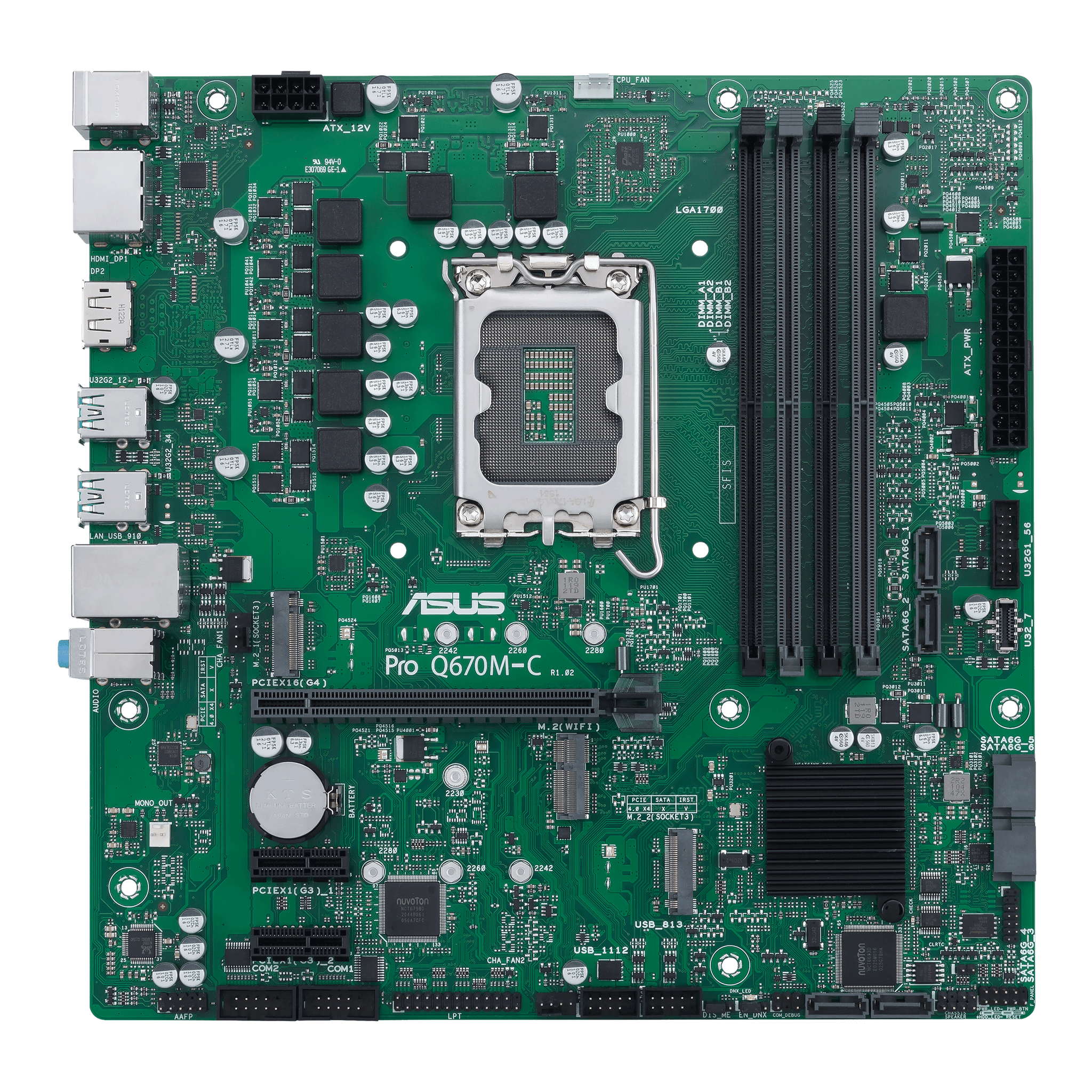 Asus Pro Q670M-CE-CSM