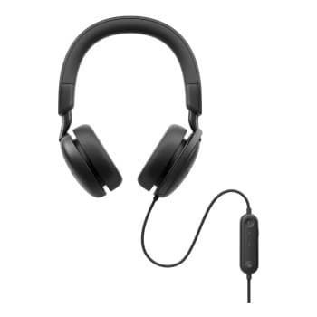 Dell Pro Plus WH5024 Wired ANC USB-C On-Ear Headset - Black