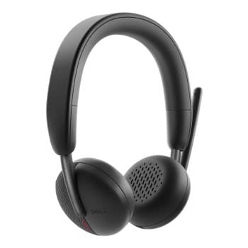 Dell Pro WL3024 Wireless Noise Cancelling On-Ear Headset - Black