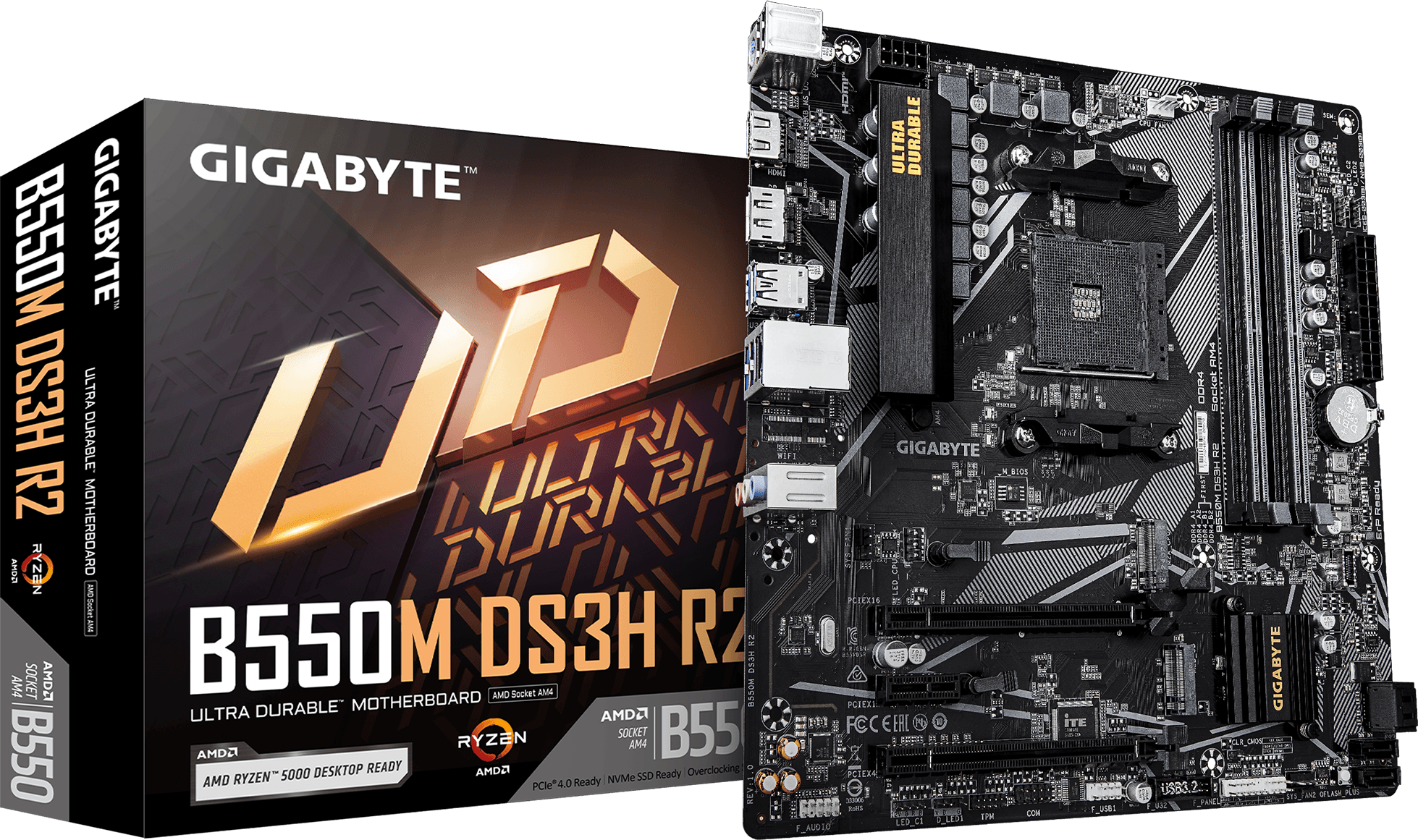 Gigabyte B550M DS3H R2