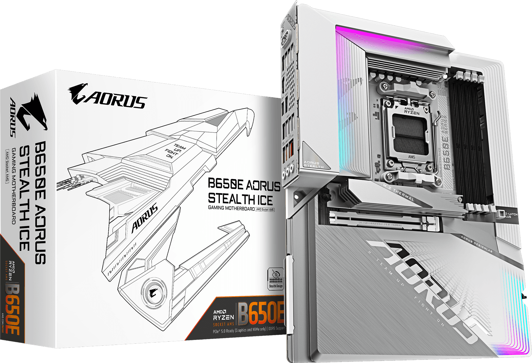 Gigabyte B650E AORUS STEALTH ICE