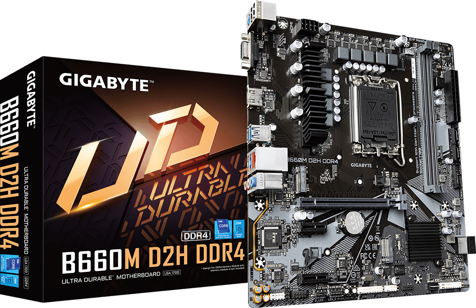 Gigabyte B660M D2H DDR4