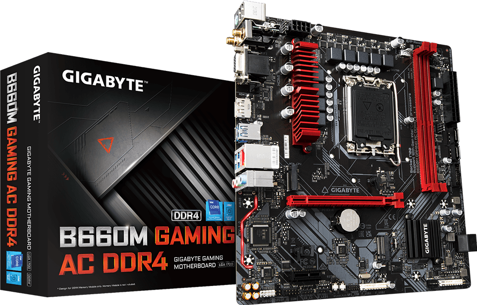 Gigabyte B660M GAMING AC DDR4