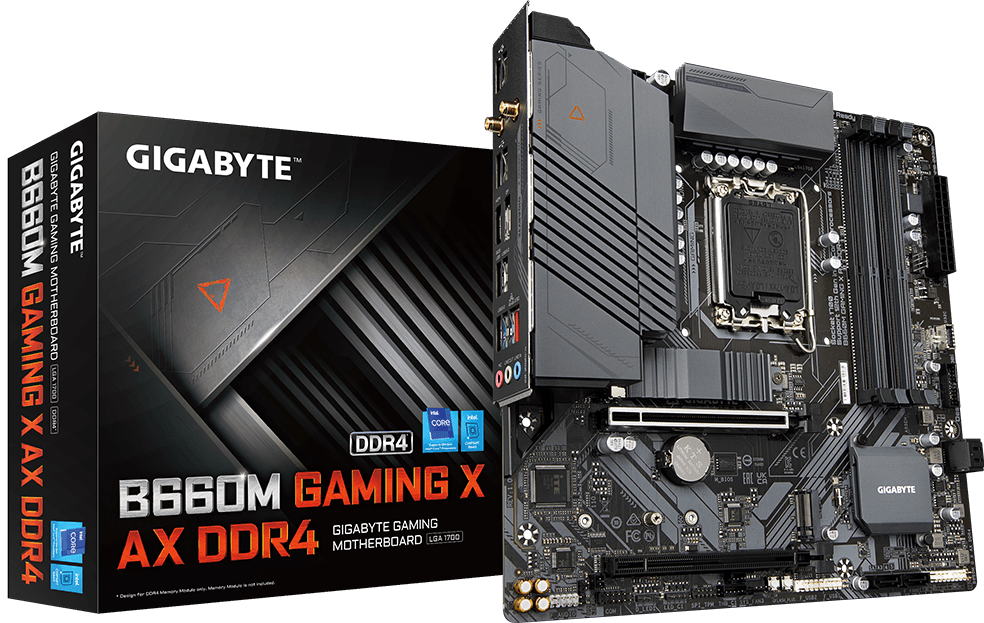 Gigabyte B660M GAMING X AX DDR4