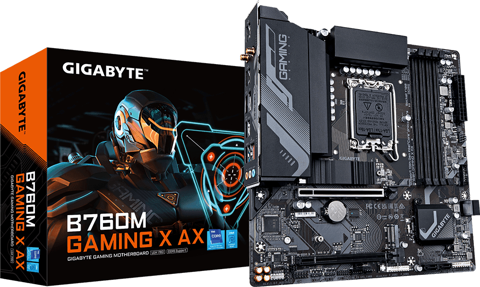 Gigabyte B760M GAMING X AX