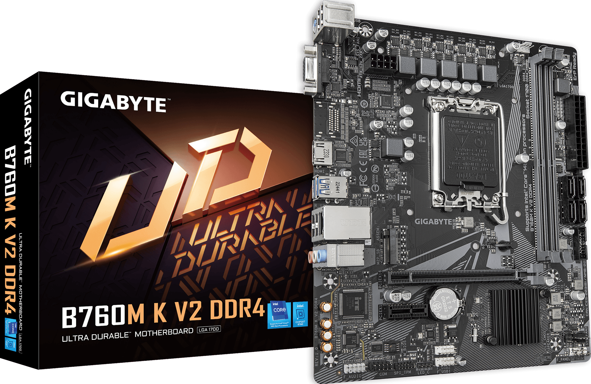 Gigabyte B760M K V2 DDR4