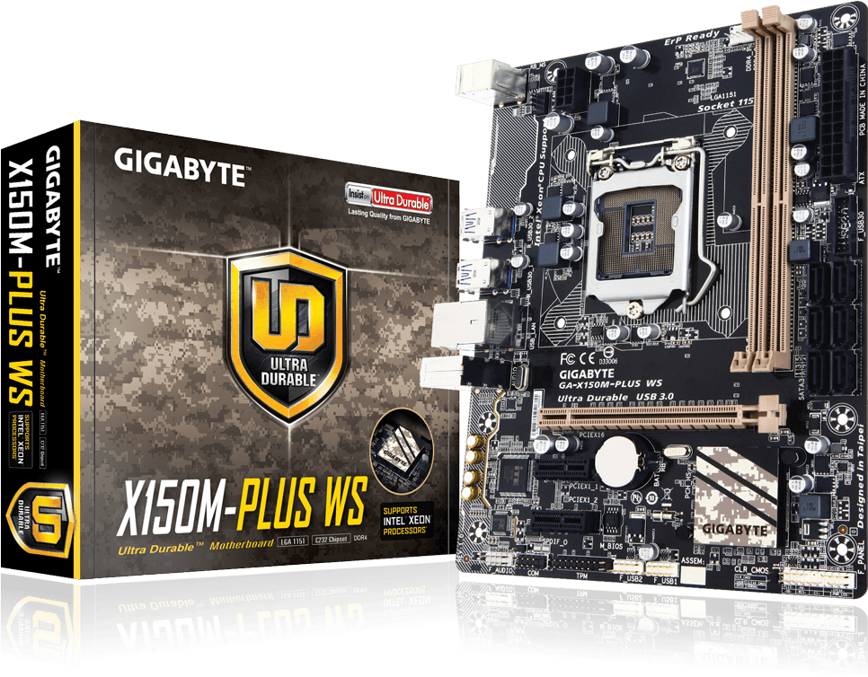 Gigabyte GA-X150M-PLUS WS