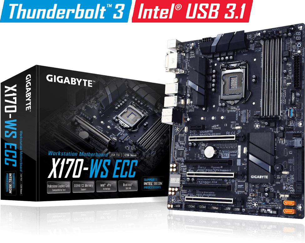 Gigabyte GA-X170-WS ECC (rev. 1.0)