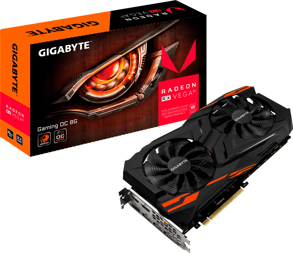 Gigabyte Radeon RX VEGA 56 GV-RXVEGA56GAMING OC-8GD