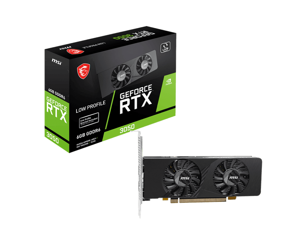 MSI GeForce RTX 3050 6GB LP