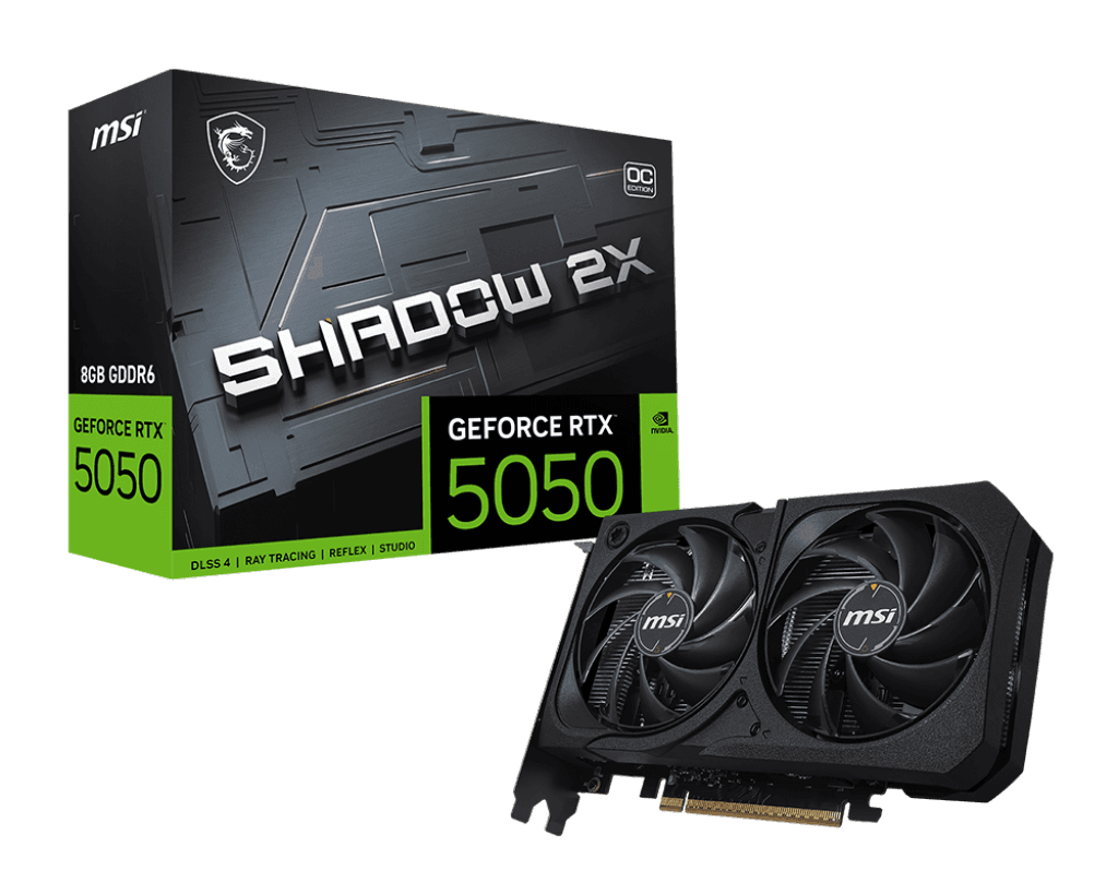 MSI GeForce RTX 5050 SHADOW 2X OC