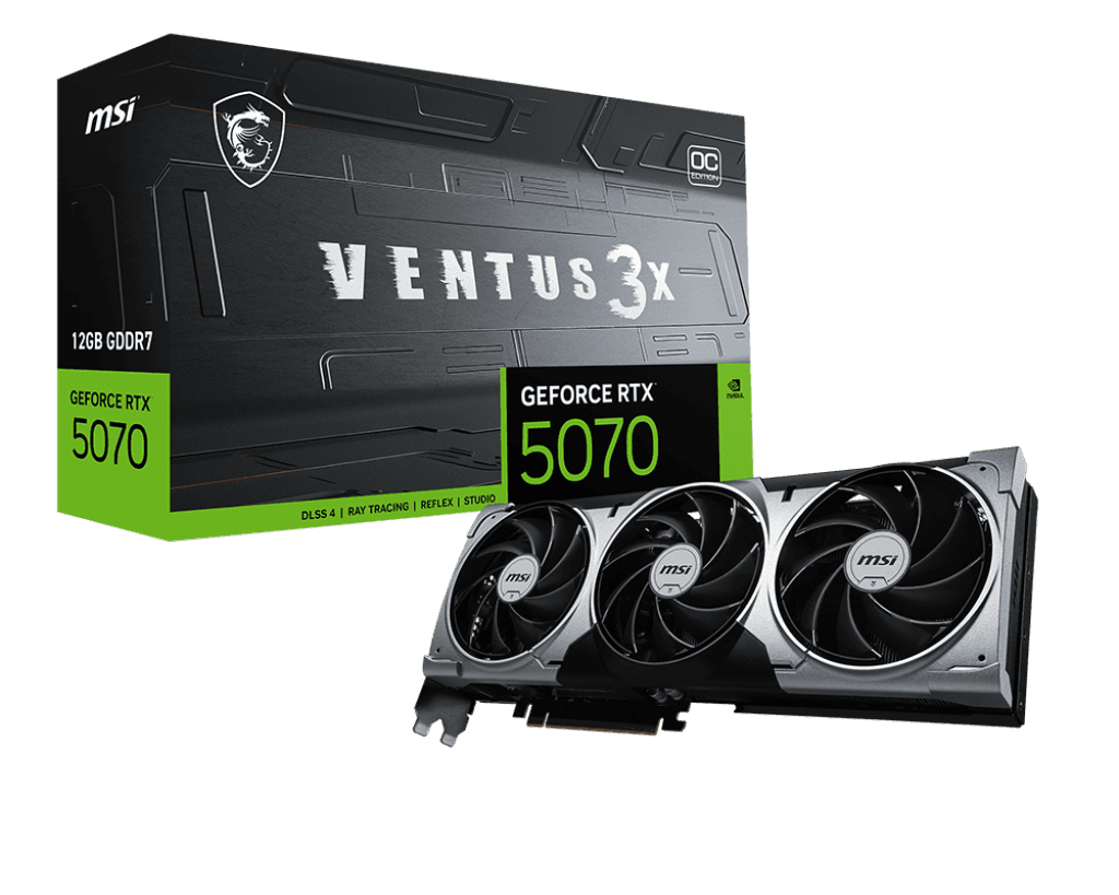MSI GeForce RTX 5070 VENTUS 3X OC