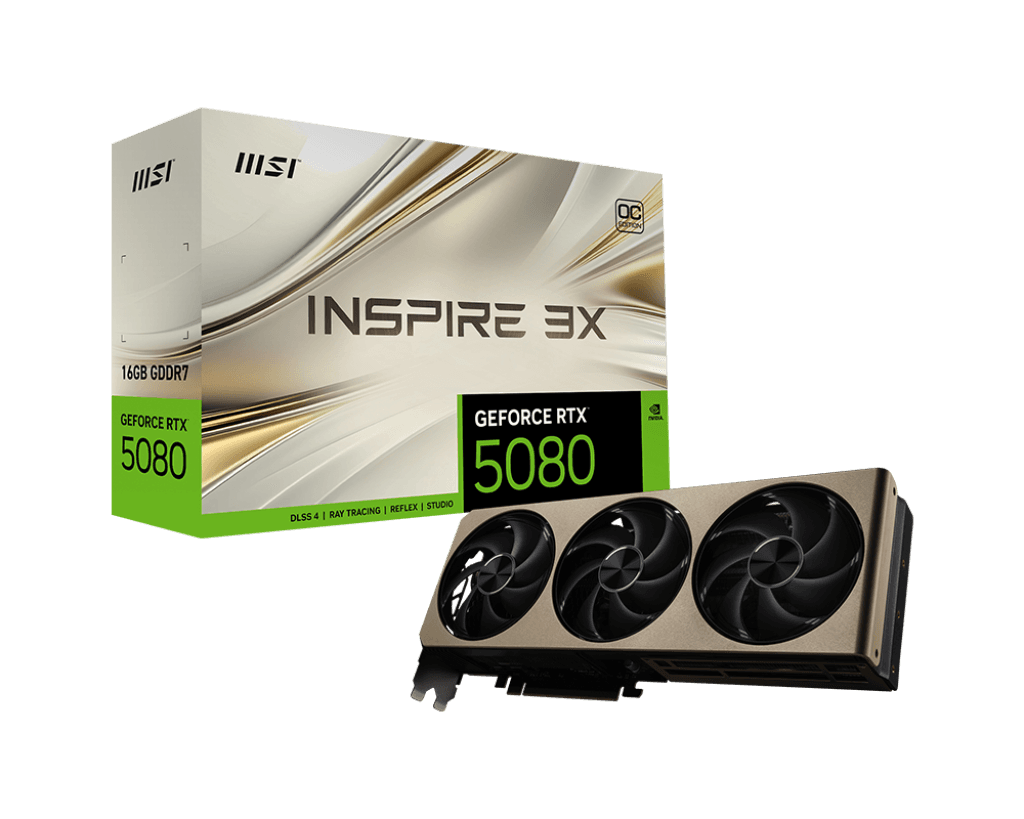 MSI GeForce RTX 5080 INSPIRE 3X OC