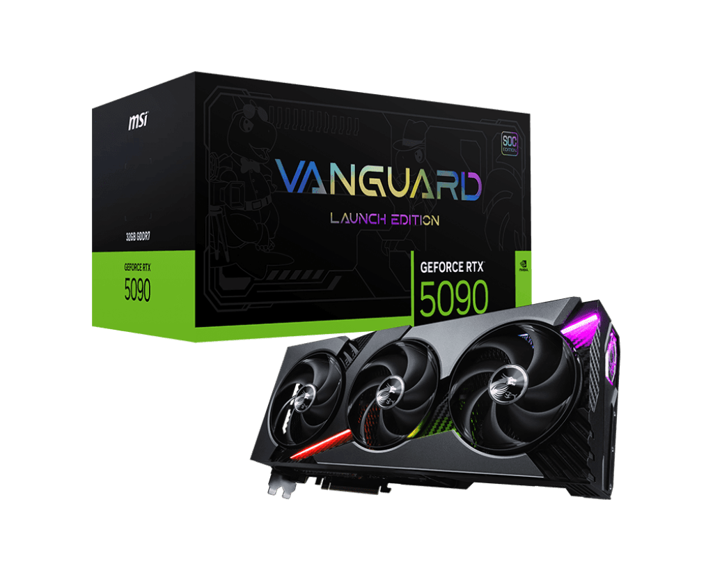 MSI GeForce RTX 5090 VANGUARD SOC LAUNCH EDITION