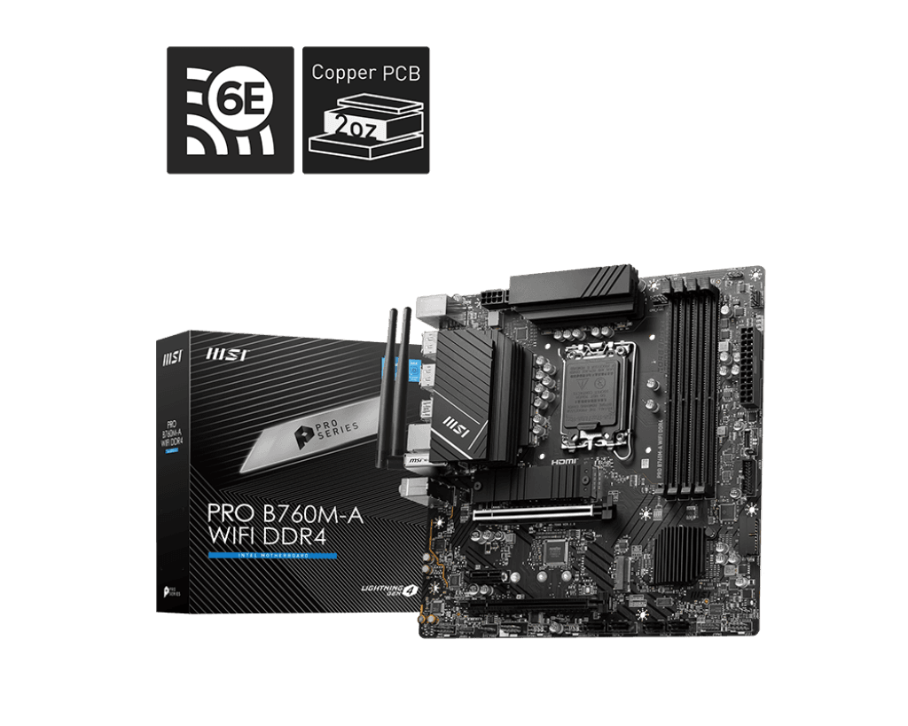 MSI PRO B760M-A WIFI DDR4