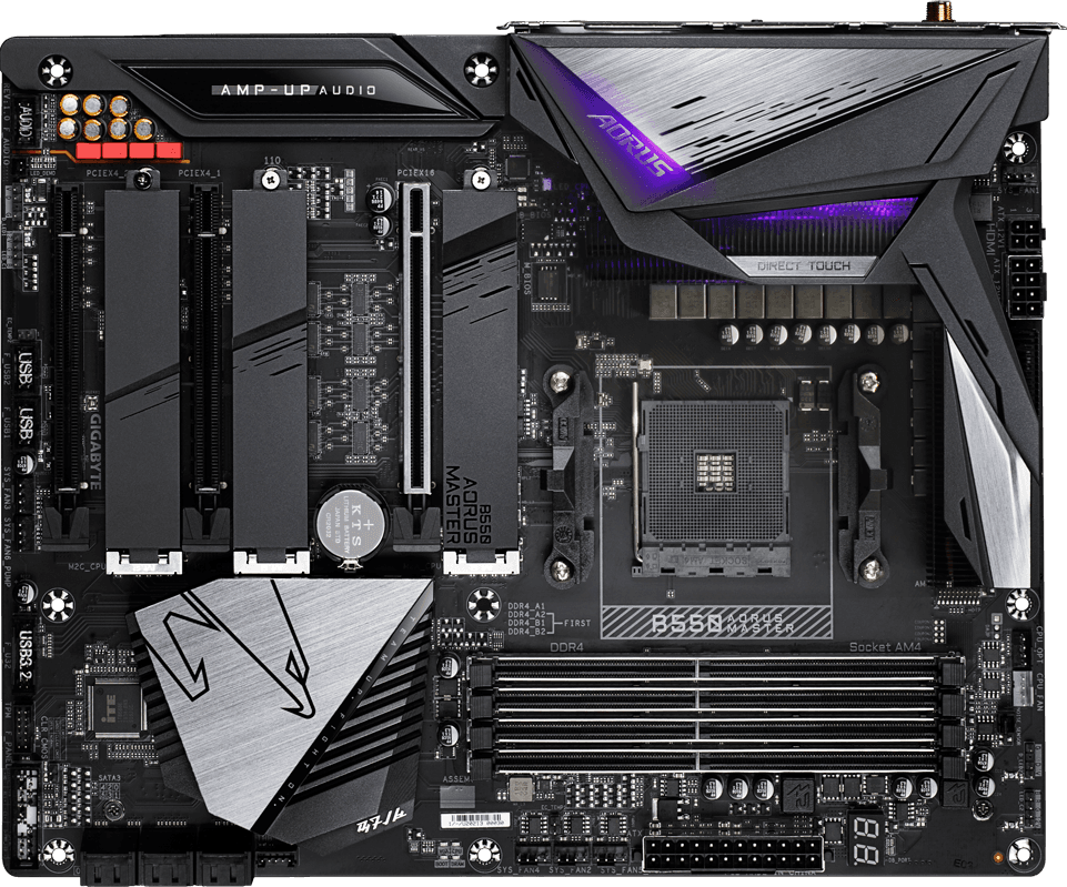 Gigabyte B550 AORUS MASTER