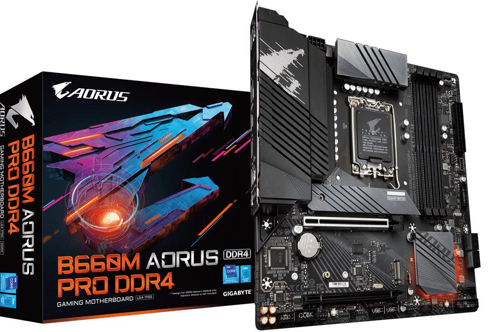 Gigabyte B660M AORUS Pro DDR4