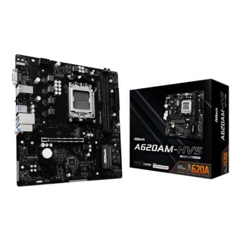 ASRock A620AM-HVS AMD A620A DDR5 AM5 Micro-ATX Motherboard