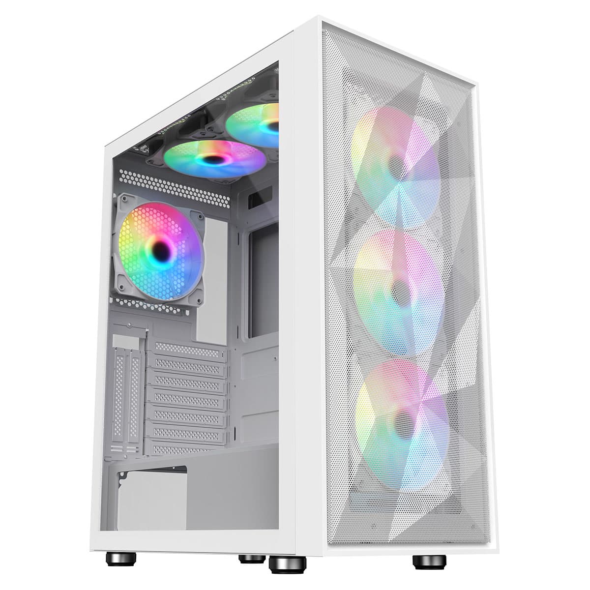 CiT Phantom XL E-ATX Gaming Case in White