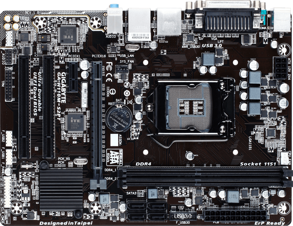 Gigabyte H110M-S2PT