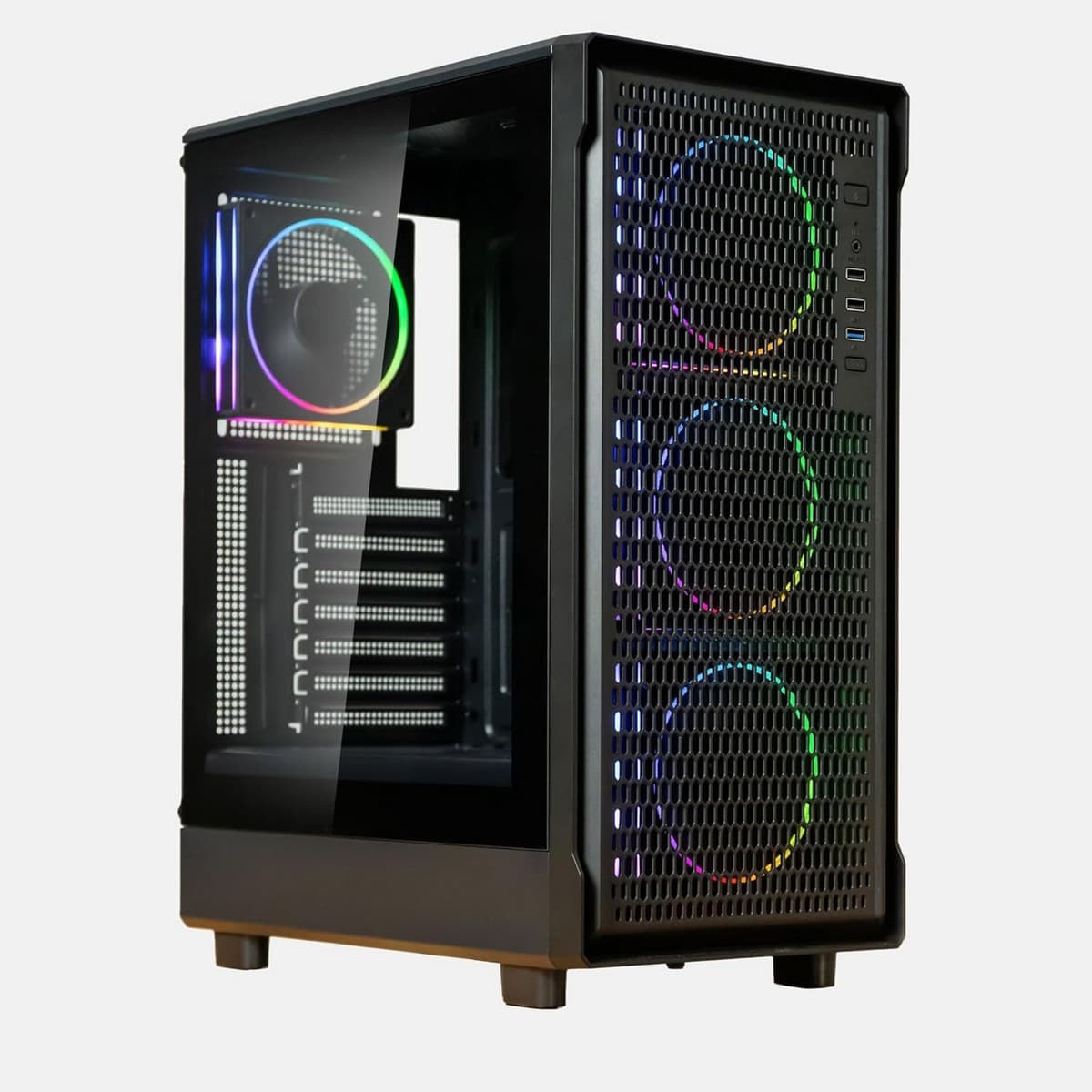 Kolink AM2 ARGB Midi Tower Case – Black