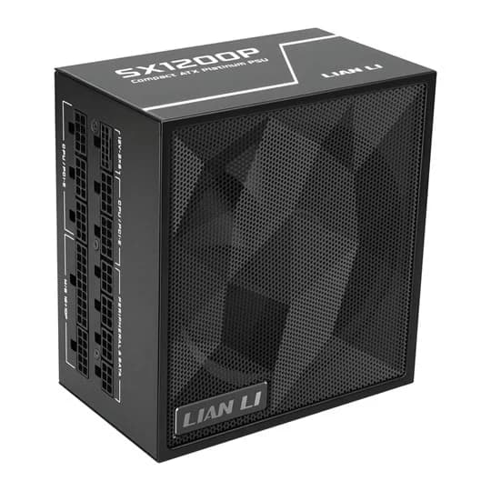 Lian Li SX Platinum 1200W Fully Modular 80+ Platinum ATX 3.1 Black PSU / Power Supply
