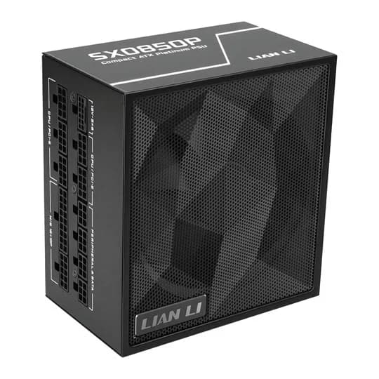 Lian Li SX Platinum 850W Fully Modular 80+ Platinum ATX 3.1 Black PSU / Power Supply