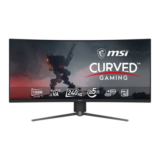 MSI MPG 346CQRF X24 Wide Quad HD 34" Curved Rapid VA Gaming Monitor - Black