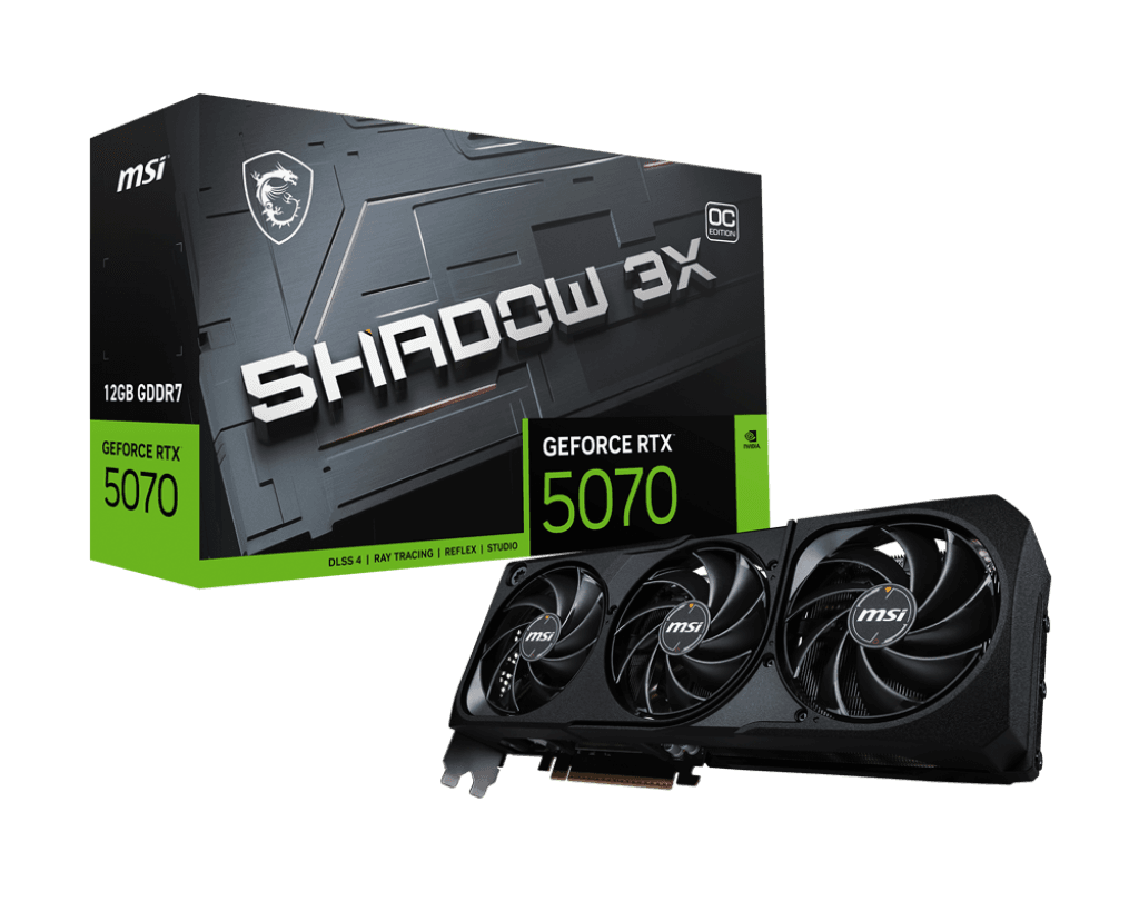 MSI GeForce RTX 5070 SHADOW 3X