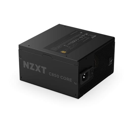 NZXT C850 Gold Core Series Black 80PLUS Gold PCIe 5.1 ATX3.1 Power Supply EU Plug