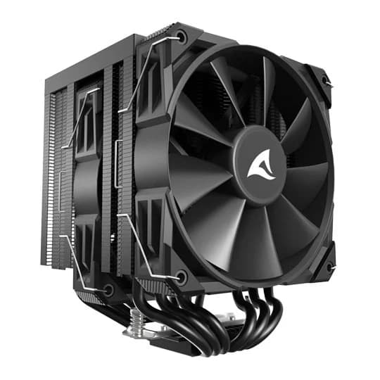 Sharkoon A60 Black Intel/AMD Dual Tower Performance CPU Cooler Intel/AMD