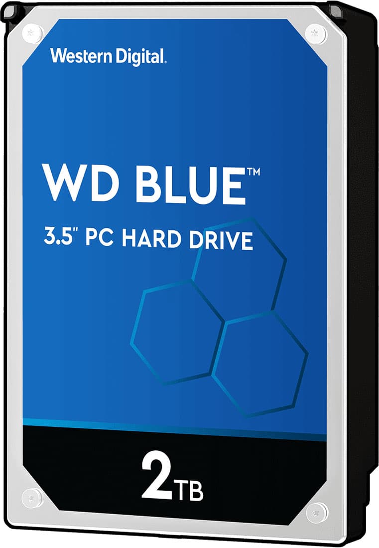 WD Blue 2TB 3.5" SATA 3 HDD/Hard Drive 7200rpm