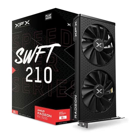 XFX Radeon RX 7600 Speedster SWFT 210 Core