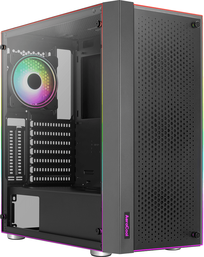 Aerocool Skribble ARGB Mid Tower Case - Black - ACCM-PB28013.11