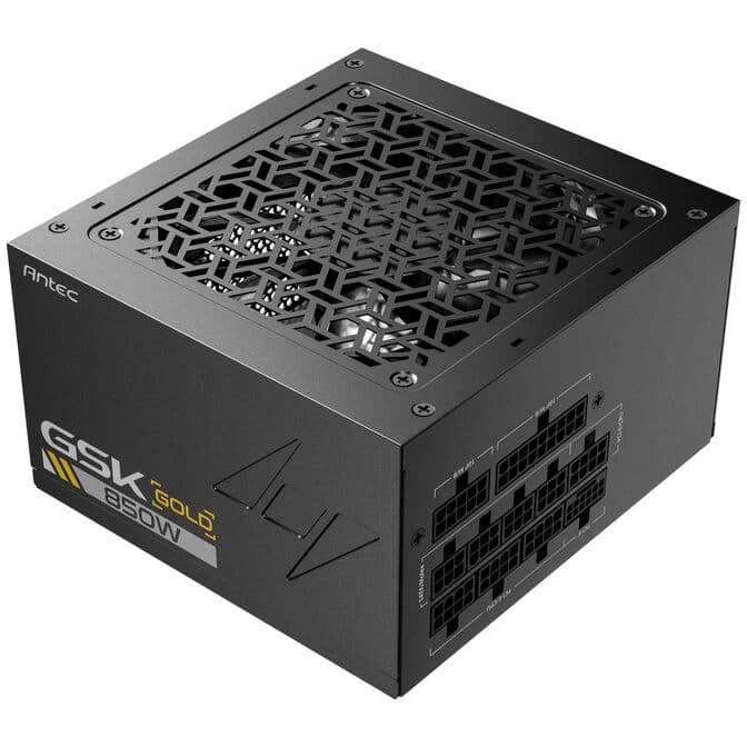 Antec GSK 850 V2 850w ATX 3.1 PCIe 5.1 80 Plus Gold Modular Power Supply